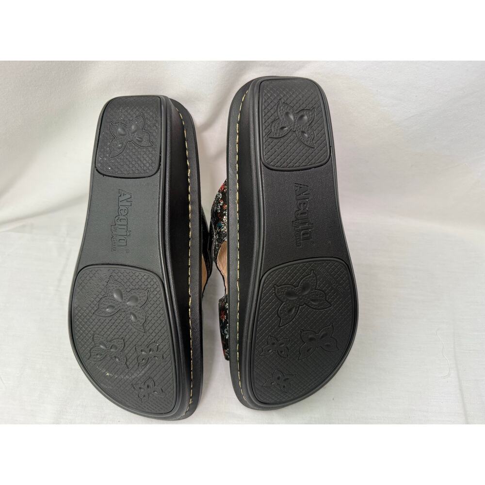 Alegria Kasha Posh Sandal, Black Floral Mosaic, Size EU 41/10.5 US - NEW! - Picture 5 of 6